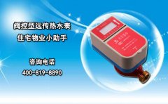 阀控型远传热水表 住宅物业小助手