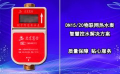 DN15/20物联网热水表 智慧控水解决方案