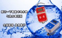 探讨一下智能卡冷水表与热水表区别
