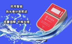 民用智能热水表分类简述