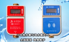 IC卡热水表与冷水表大PK