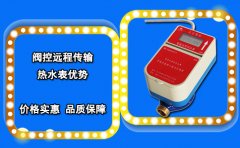 阀控远程传输热水表优势