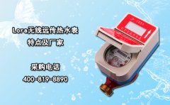 Lora无线远传热水表特点及厂家