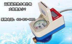 远程监控热水表价格大致是多少?