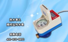 热水表之阀控远传水表