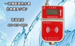 一块物联网热水表价格是多少钱?